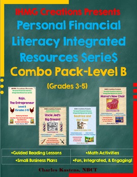 Preview of Personal Financial Literacy Integrated Resources-Level B-Bundle (ELA/Math/PFL)