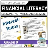 Financial Literacy Ontario Grade 8 Math Unit Budget Simple