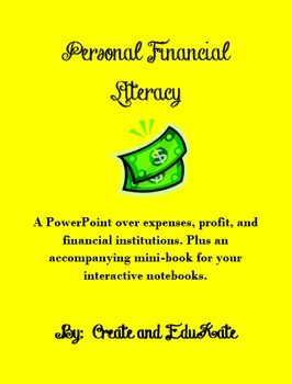Preview of Personal Financial Literacy- PowerPoint and Mini-Book