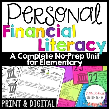 Preview of Personal Financial Literacy | Print and Digital