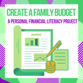 Personal Financial Literacy Project: Create a Family Budget