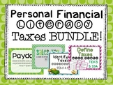 Personal Financial Literacy Taxes TEKS 5.10A BUNDLE