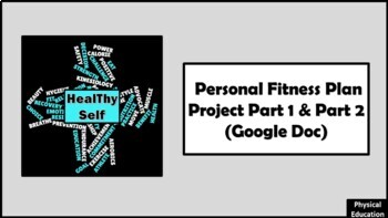 Preview of Personal Fitness Plan Project Part 1 & Part 2 (Google Doc)