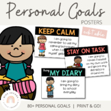 Personal Goal Posters