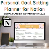 Personal Goal Setting Planner for Notion-Notion Template