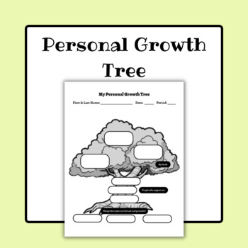 Preview of Personal Growth Tree