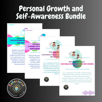 Preview of Personal Growth and Self-Awareness Bundle