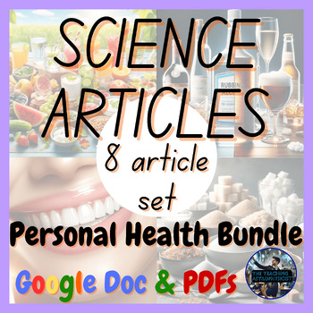 Preview of Personal Health Bundle | 8 Articles Set | Health / Medicine (Google Version)