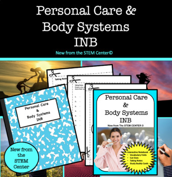Preview of Personal Health Care & Body Systems Interactive Notebook