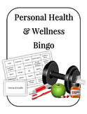 Personal Health and Wellness Bingo