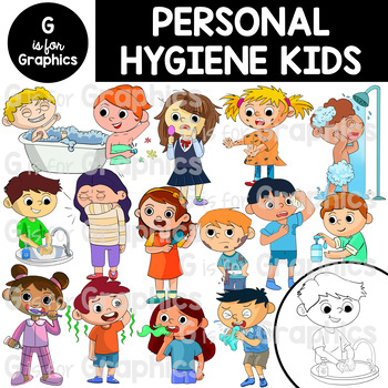 Preview of Personal Hygiene Clipart
