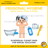 Personal Hygiene - Digital Social Sticker Set | Its Ok Ally