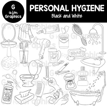 Personal Hygiene Symbol Set On White Stock Vector (Royalty Free) 165336698  | Shutterstock