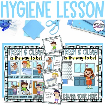 Preview of Personal Hygiene Lesson, Taking Care of our Bodies, Health, Counseling & SEL