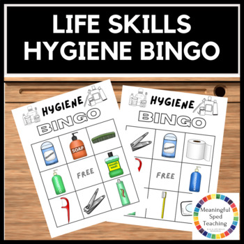 Preview of Personal Hygiene Life Skills Bingo Cards 