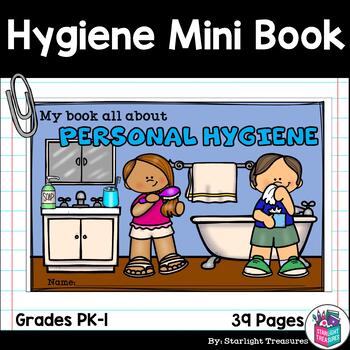 Preview of Personal Hygiene Mini Book for Early Readers