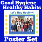 Personal Hygiene Posters Germs Healthy Habits Bulletin Boa