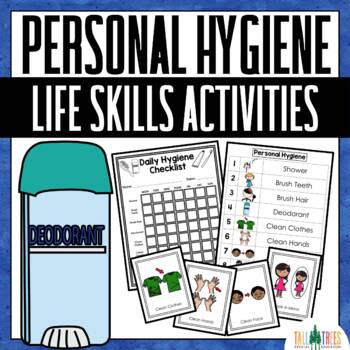 Preview of Personal Hygiene Special Education Life Skills Activities