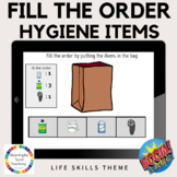 Personal Hygiene Vocational Fill the Order Life Skills Boo