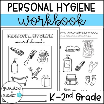Preview of Personal Hygiene Worksheets | Workbook K-2nd Grade