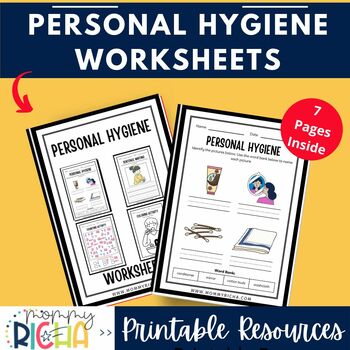 Hygiene - Matching ws - ESL worksheet by Joeyb1