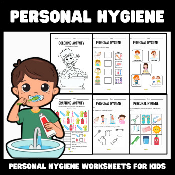 Preview of Personal Hygiene and Healthy Habits Worksheets