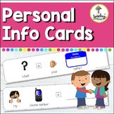 Adapted Safety Cards - Personal Information Practice Speci