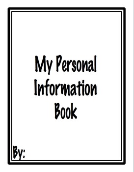 Preview of Personal Information Hands-On Practice Book with Sign Support