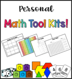 Personal Math Tool Kit for students - Math Cards for Small