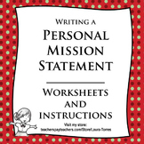 Personal Mission Statement Worksheets