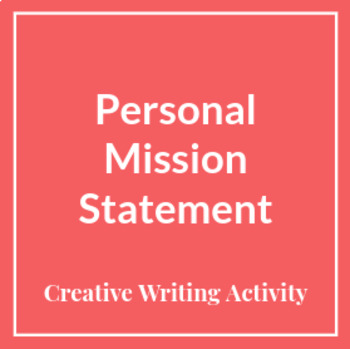 personal mission statement examples for students