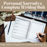 Personal Narrative 3-Week Writing Unit | High School Engli
