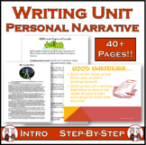Upper Elementary Personal Narrative Writing Unit