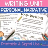 Personal Narrative Writing | Personal Narrative Anchor Chart
