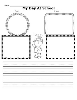 Personal Narrative Graphic Organizer by Julie Friedman | TPT