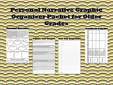 Personal Narrative Graphic Organizer with Rubric for Older Grades