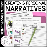 Creating Personal Narratives Mini Lesson and Practice