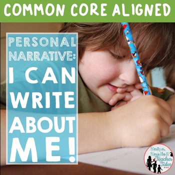 Preview of Personal Narrative: I Can Write About Me {Slideshow and Thinksheets}