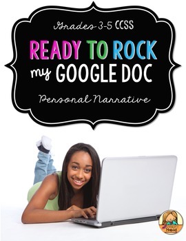 Preview of Personal Narrative: Multi-Draft First-Person Writing using Google Docs {CCSS}