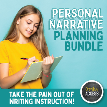 Preview of Personal Narrative Planning Bundle