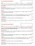 Personal Narrative Rubric (List--3pg)