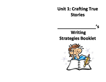 Preview of Personal Narrative Strategies Booklet