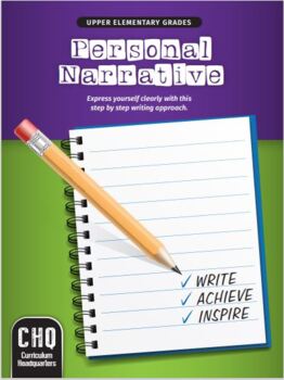 Preview of Personal Narrative Student Workbook