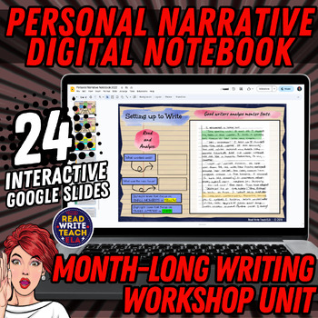 Preview of Personal Narrative Writing: Digital Interactive Notebook