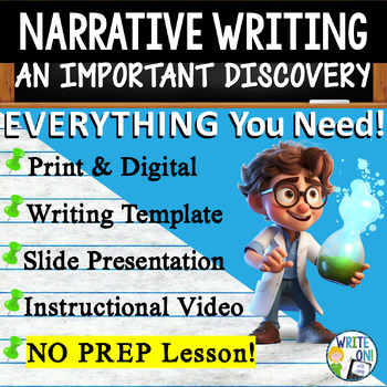 Preview of Personal Narrative Writing Essay, w/ Graphic Organizer - An Important Discovery