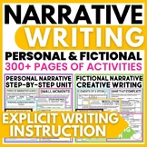 Personal Narrative Writing Fictional Narrative Graphic Org