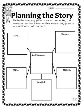 Free Personal Narrative Writing Graphic Organizers | Anchor Chart ...