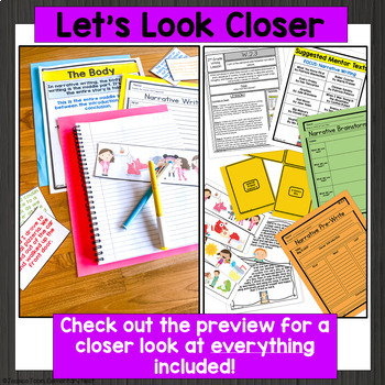 personal narrative writing graphic organizers prompts lessons 2nd grade w 2 3