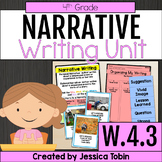 Personal Narrative Writing Graphic Organizers, Prompts, Lessons 4th Grade W.4.3