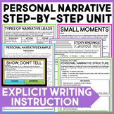 Personal Narrative Writing Anchor Chart Brainstorming Exam